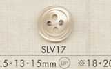 SLV17 DAIYA BUTTONS Shell-Style Polyester Button