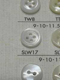 SLW17 DAIYA BUTTONS Shell-like Polyester Button DAIYA BUTTON Sub Photo