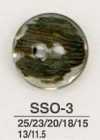 SSO3 Natural Material Shell Two-hole Glossy Button