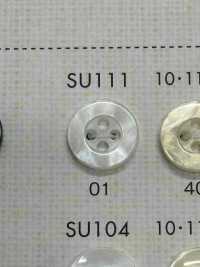 SU111 DAIYA BUTTONS Shell-like Polyester Button DAIYA BUTTON Sub Photo