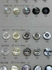 SU111 DAIYA BUTTONS Shell-like Polyester Button DAIYA BUTTON Sub Photo