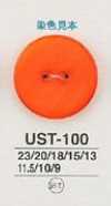 UST100 Natural Material Dyed 2 Shell Shell Shell Button