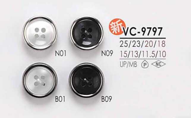VC9797 Dyeing Shell-style Cap And Close Post Button