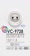 VC9728 Dyeable Two-Hole Eyelet Button