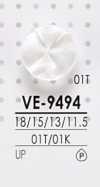 VE9494 Polyester Button For Dyeing