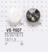 VE9507 Polyester Button For Dyeing