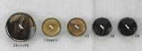 VGN1012 Polyester Resin/brass 4-hole Button IRIS Sub Photo