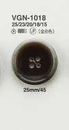 VGN1018 Flat Buffalo Horn-look Button