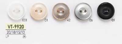 VT9920 Polyester Resin 2-hole Button