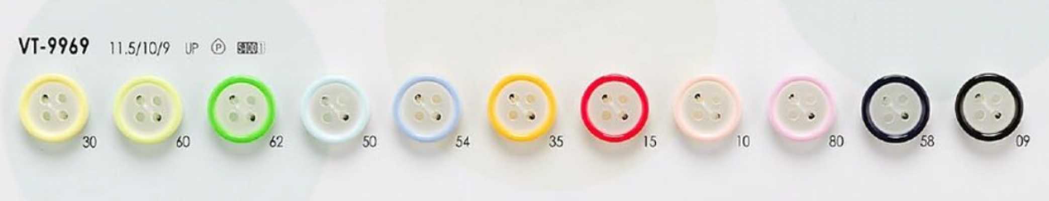 VT9969 Colorful Buttons For Shirts, Polo Shirts, And Light Apparel