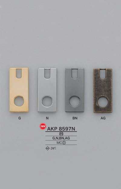 AKP8597N Square Zipper Point (Pull Tab)
