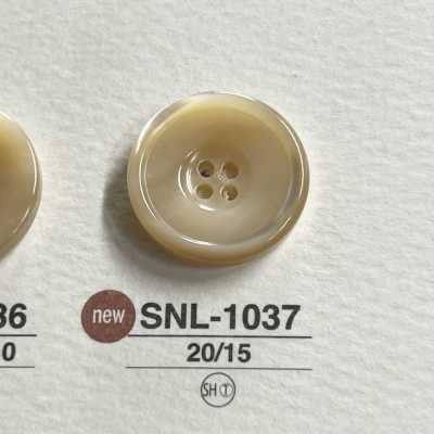 Natural Material 4-Hole Takase Shell Button