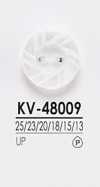KV48009 2-hole Simple Polyester Button