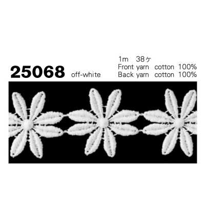 25068 Narrow Chemical Lace