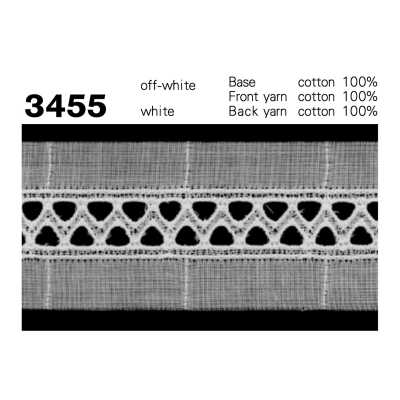 3455 Cotton Fine Lace