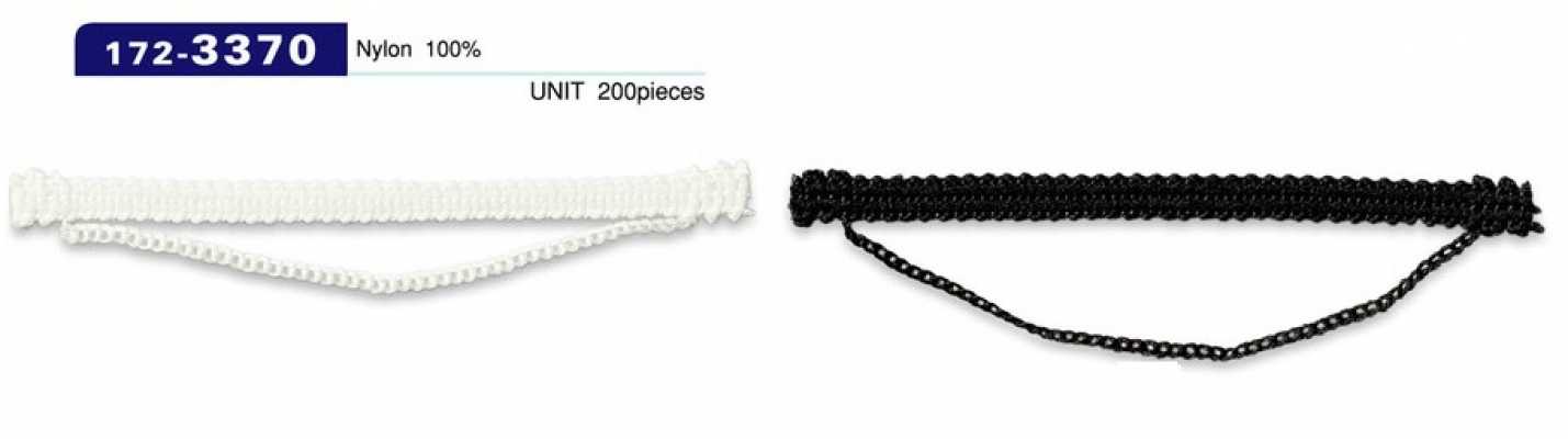 172-3370 Button Loop, Chain Cord Type, Approx. 7 Mm H X 85 Mm W (200 Pcs.)