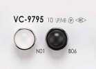 VC9795 Dyeing Shell-style Cap And Close Post Button