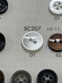 SC207 DAIYA BUTTONS Impact Resistant HYPER DURABLE "" Series Shell-like Polyester Button "" DAIYA BUTTON Sub Photo