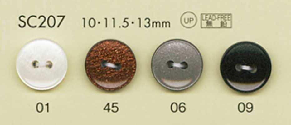 SC207 DAIYA BUTTONS Shock-Resistant HYPER DURABLE Series Shell-Style Polyester Buttons