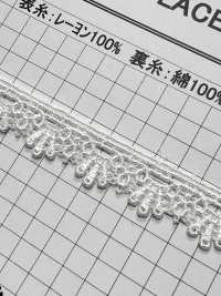 25196 Narrow Width Chemical Lace Kyowa Lace Sub Photo