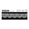 25230 Narrow Width Chemical Lace