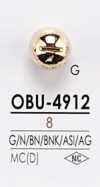 OBU4912 Screw Motif Metal Button