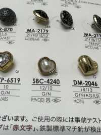 SBC4240 Heart-shaped Metal Button IRIS Sub Photo