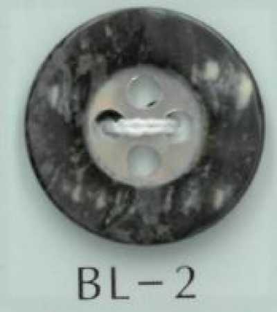BL-2 4-hole Center Color-change Shell Button