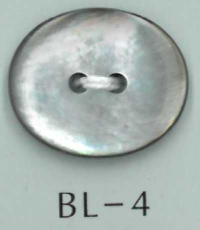 BL-4 2-hole Oval Shell Button