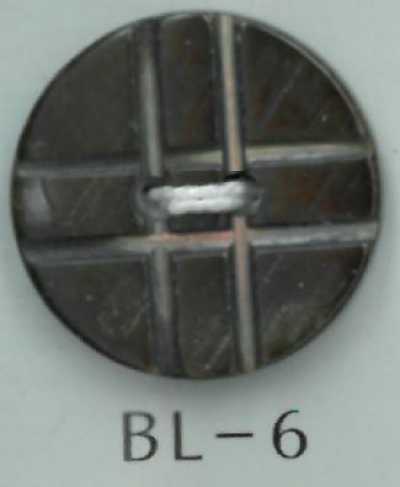 BL-6 2-hole Cross Shell Button