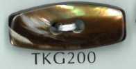 TKG200 2 Hole Duffle Shell Button