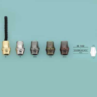 IB102 Pot-shaped Cord End (Plated Finish)