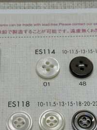 ES114 DAIYA BUTTONS Shell-like Polyester Button DAIYA BUTTON Sub Photo