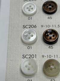 SC206 DAIYA BUTTONS Impact Resistant HYPER DURABLE "" Series Shell-like Polyester Button "" DAIYA BUTTON(DAIYA BUTTON) Sub Photo