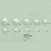 AZP6011 Pearl-style Beads (Half-round)