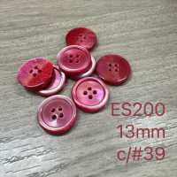 ES200 High-class Shell- Shell Four-hole Polyester Button DAIYA BUTTON Sub Photo