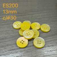 ES200 High-class Shell- Shell Four-hole Polyester Button DAIYA BUTTON Sub Photo