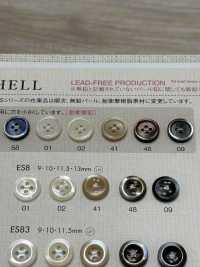 ES200 High-class Shell- Shell Four-hole Polyester Button DAIYA BUTTON Sub Photo