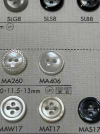 MA406 DAIYA BUTTONS Shell-like Polyester Button DAIYA BUTTON(DAIYA BUTTON) Sub Photo