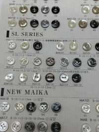 SLB17 DAIYA BUTTONS Shell-like Polyester Button DAIYA BUTTON(DAIYA BUTTON) Sub Photo