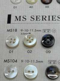 MS18 DAIYA BUTTONS Shell-like Polyester Button DAIYA BUTTON(DAIYA BUTTON) Sub Photo