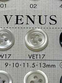 VET17 DAIYA BUTTONS Shell-like Polyester Button DAIYA BUTTON(DAIYA BUTTON) Sub Photo