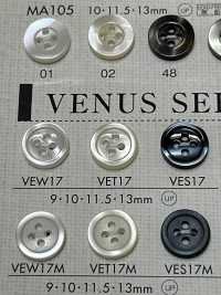 VET17 DAIYA BUTTONS Shell-like Polyester Button DAIYA BUTTON(DAIYA BUTTON) Sub Photo