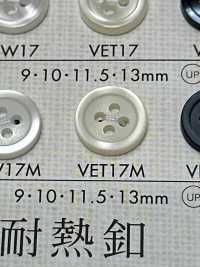 VET17M DAIYA BUTTONS Shell-like Polyester Button DAIYA BUTTON(DAIYA BUTTON) Sub Photo
