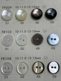 FR102 DAIYA BUTTONS Shell-like Polyester Button DAIYA BUTTON Sub Photo