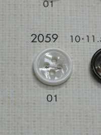 2059 DAIYA BUTTONS Shell-like Polyester Button DAIYA BUTTON(DAIYA BUTTON) Sub Photo