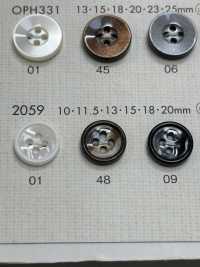 2059 DAIYA BUTTONS Shell-like Polyester Button DAIYA BUTTON(DAIYA BUTTON) Sub Photo