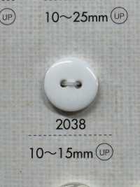 2038 DAIYA BUTTONS 2-hole Flat Polyester Button DAIYA BUTTON(DAIYA BUTTON) Sub Photo