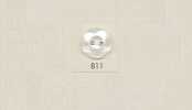 811 DAIYA BUTTONS Two-hole Shell-look Polyester Button (3D Flower)