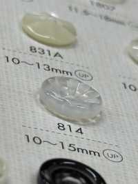 814 DAIYA BUTTONS Two Shell Polyester Button (Three-dimensional Flower) DAIYA BUTTON(DAIYA BUTTON) Sub Photo